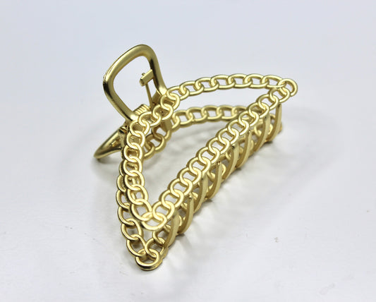 Gold Braided Clip