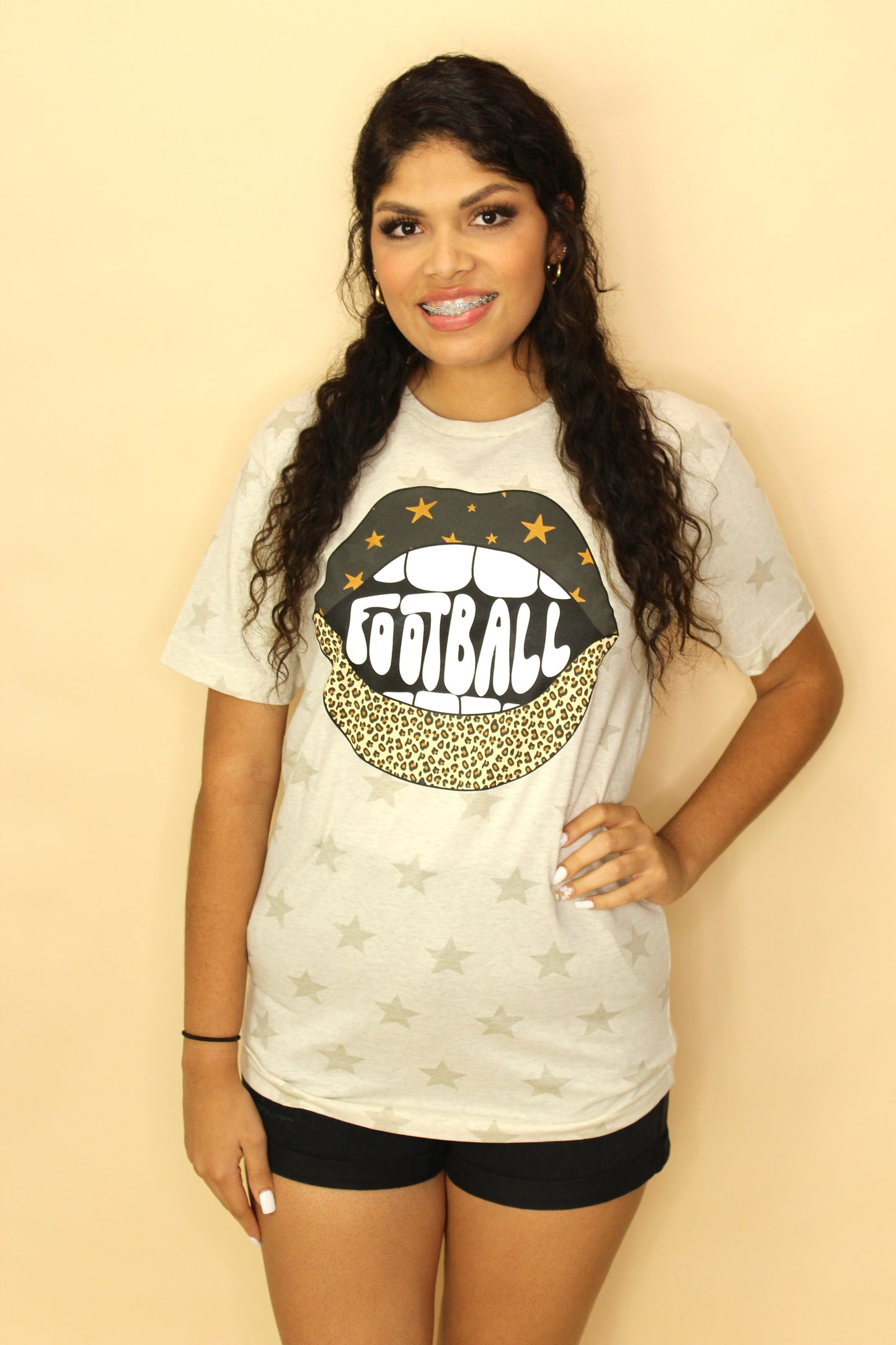 Football Lips Tee